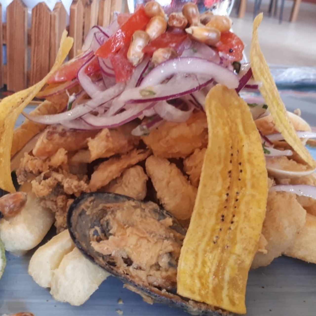 Jalea de mariscos 