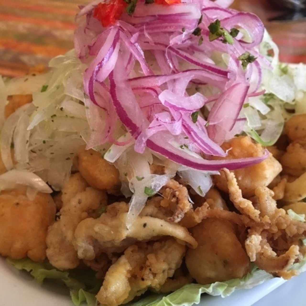 Ceviche Frito