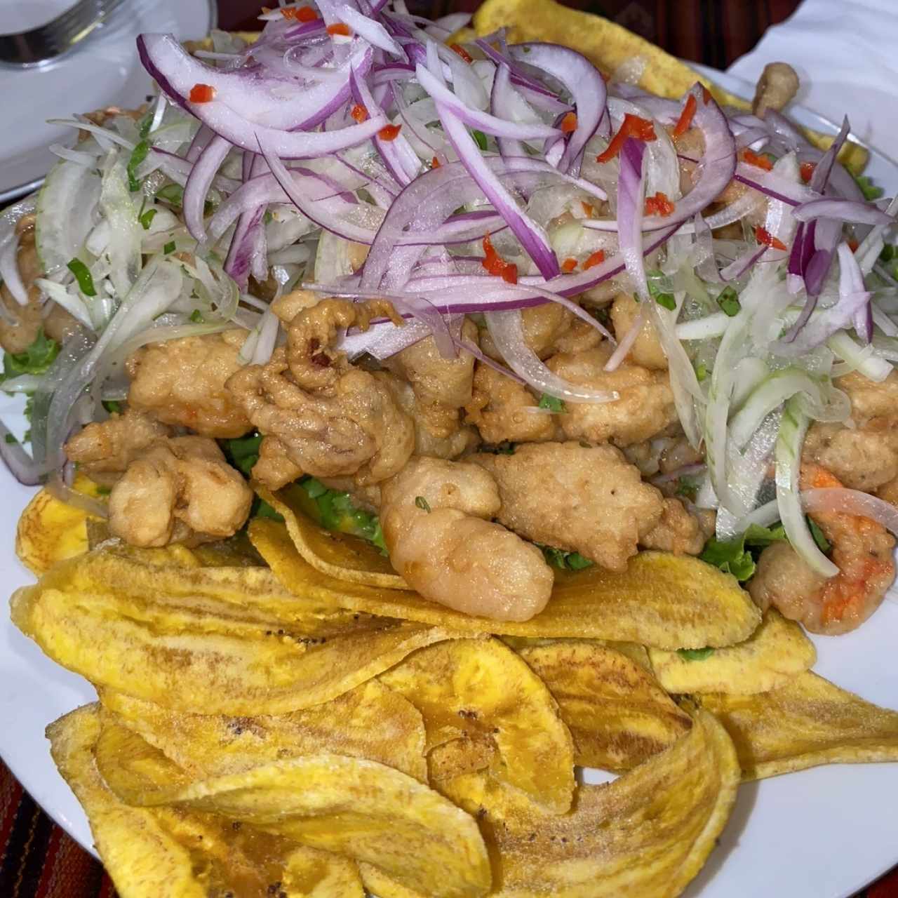 jalea de mariscos