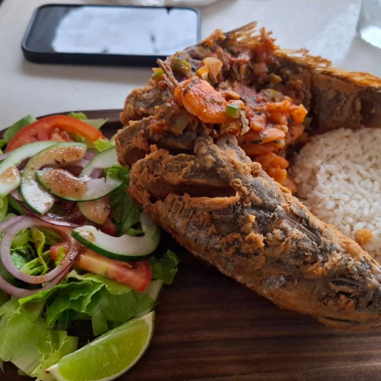 Pescado a lo macho
