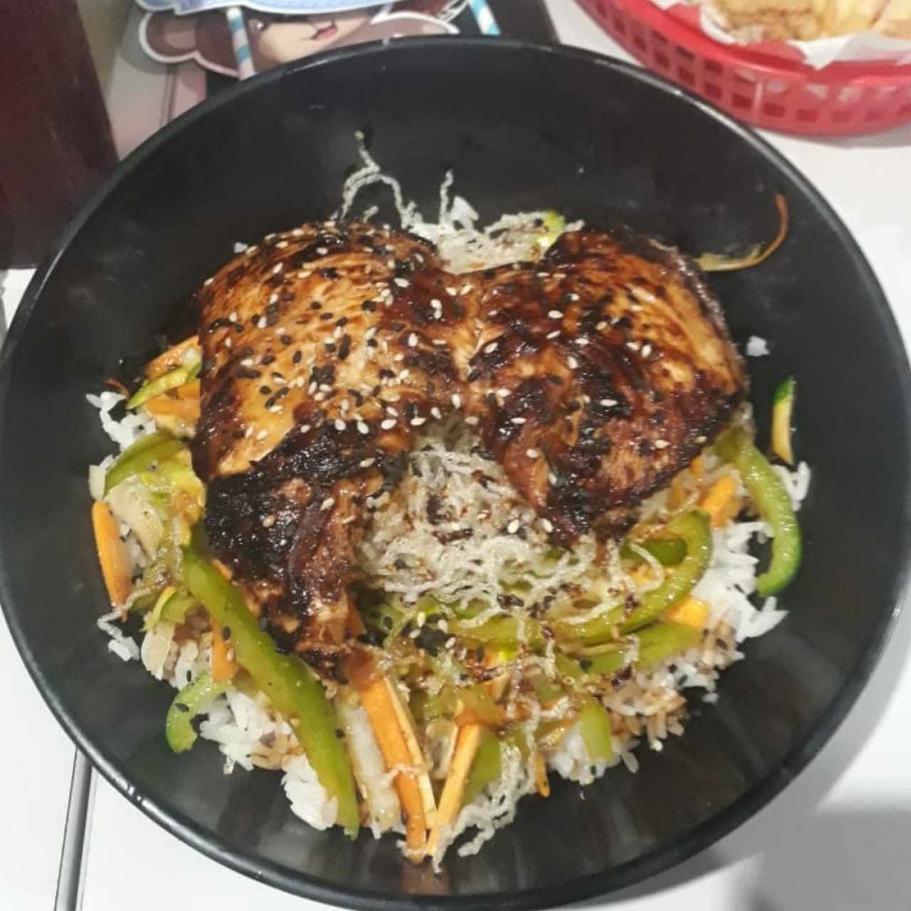 Pollo teriyaki