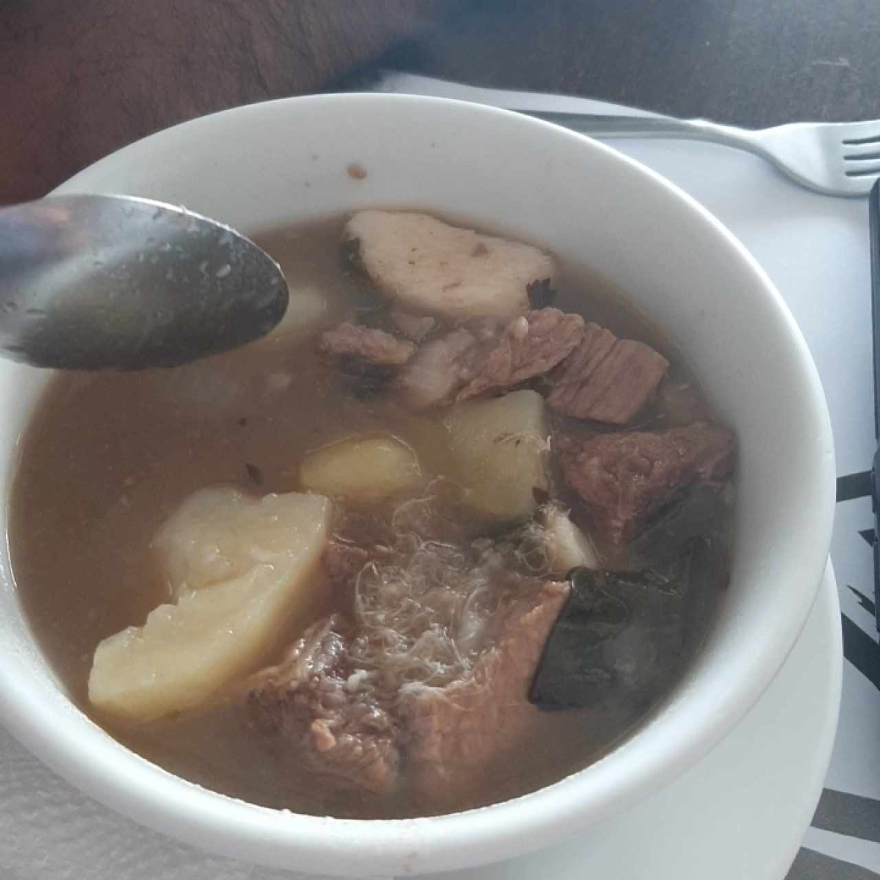 sopa de carne