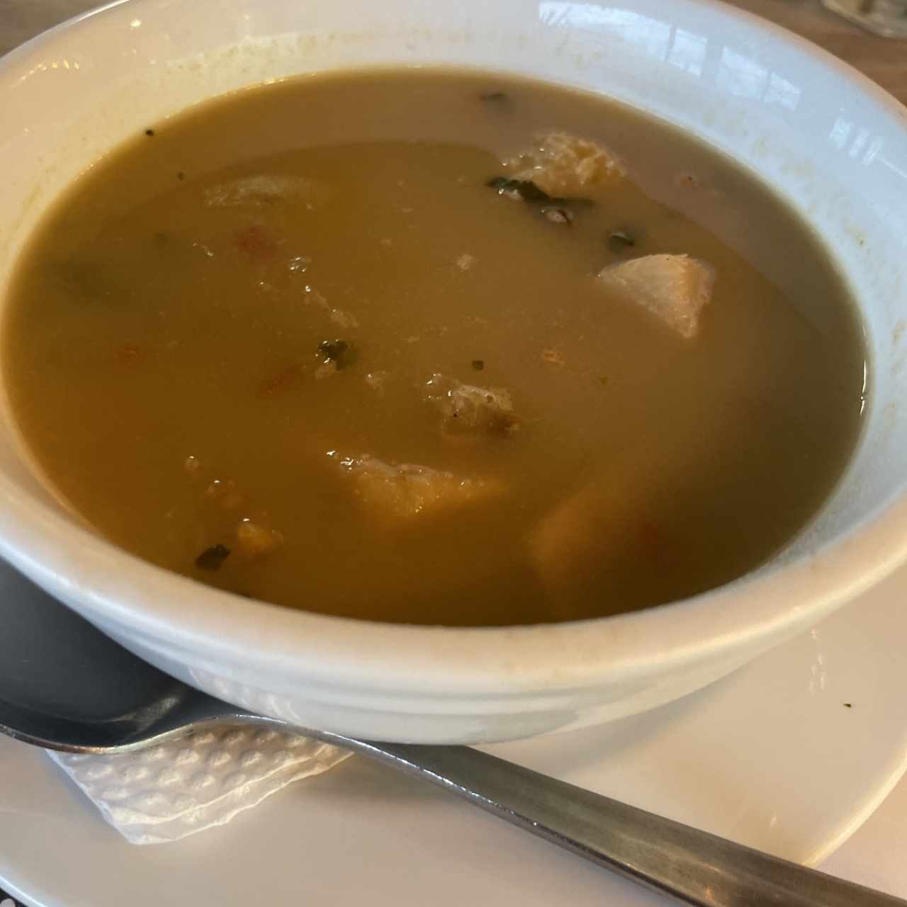 Sopa de mariscos 