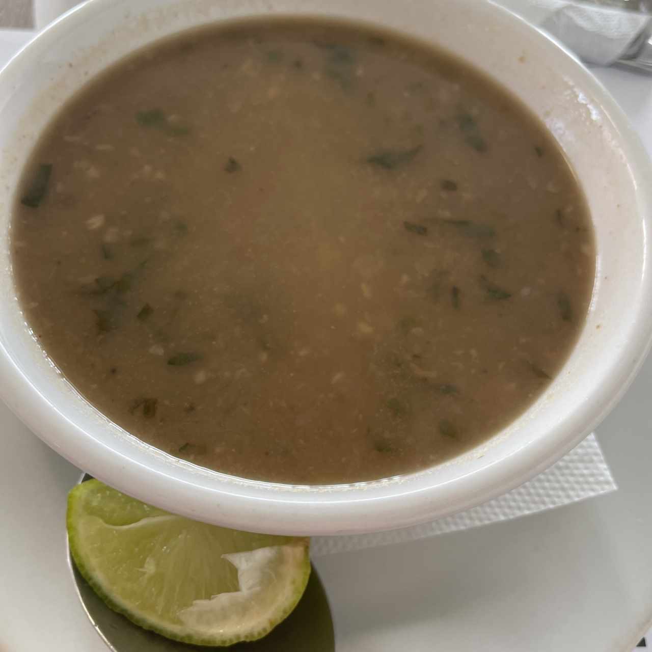 Sopa de mariscos 