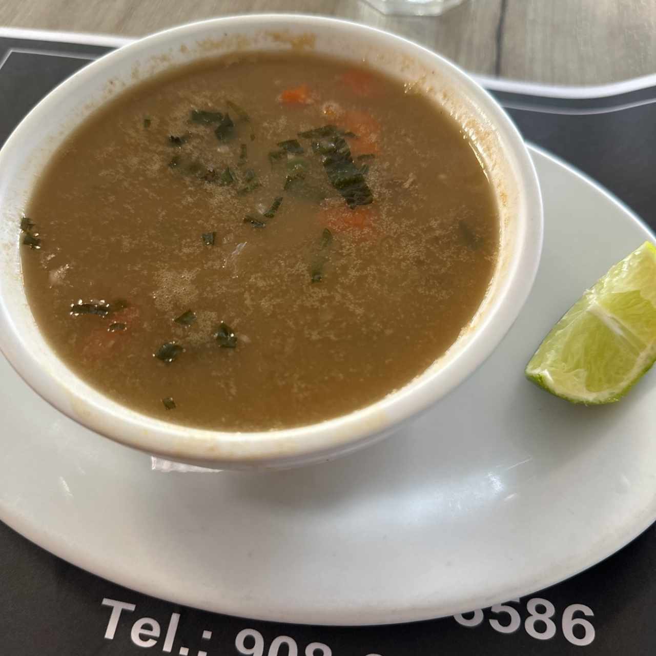 Sopa de mariscos 