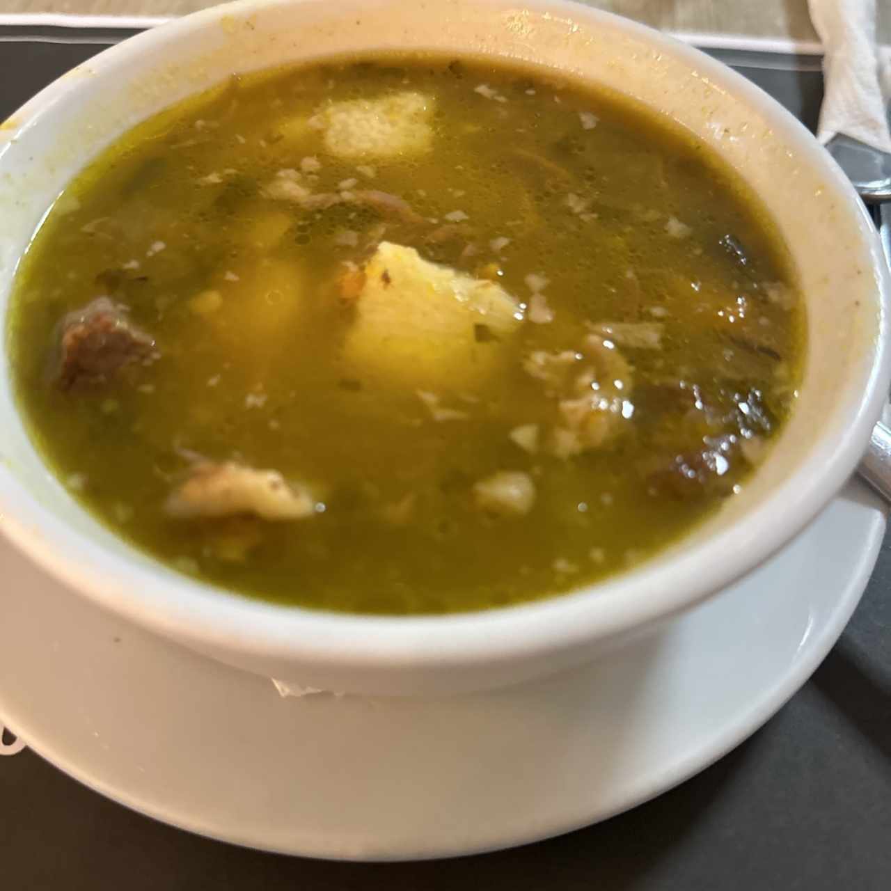 Sopa de costilla 