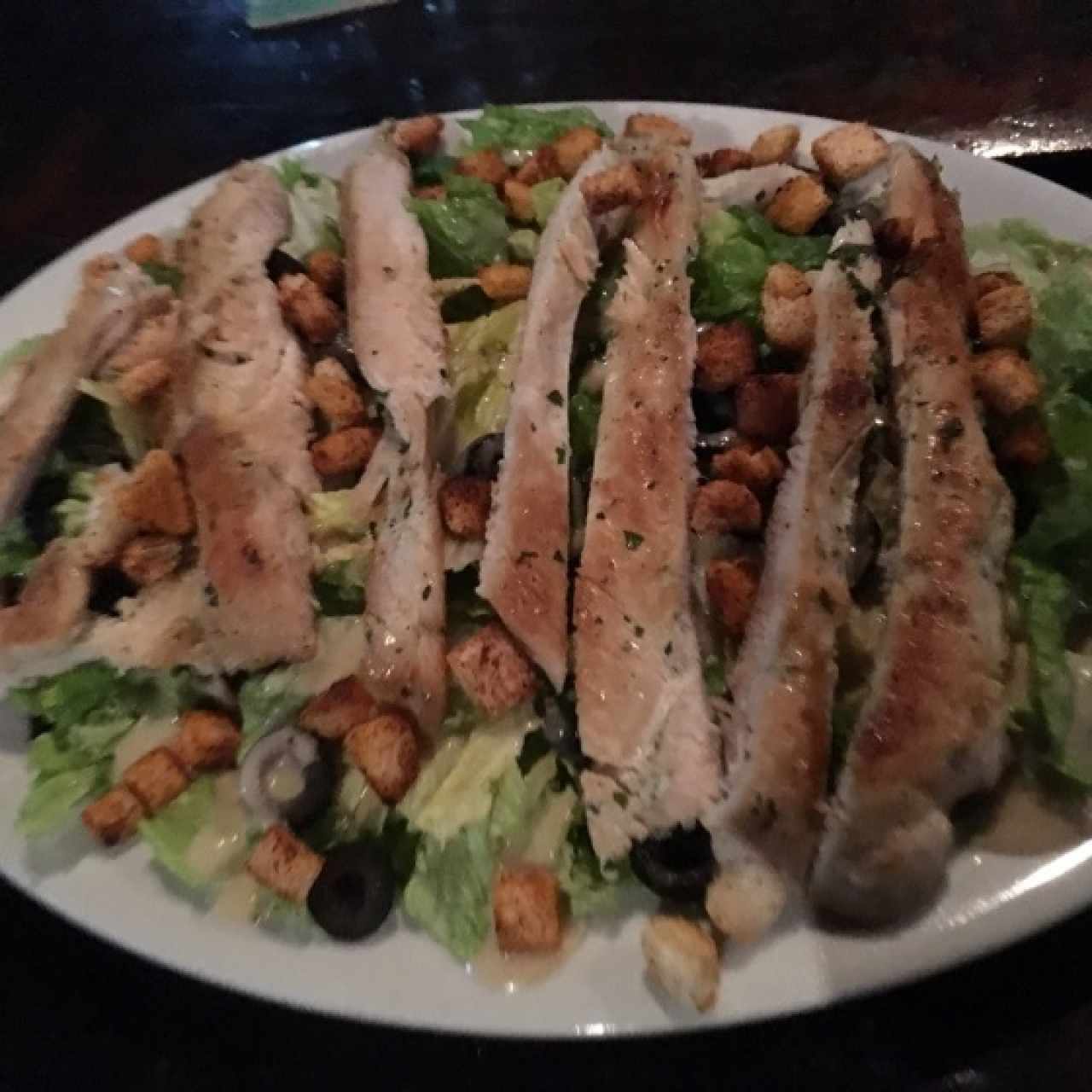 Ensalada Cesar con Pollo