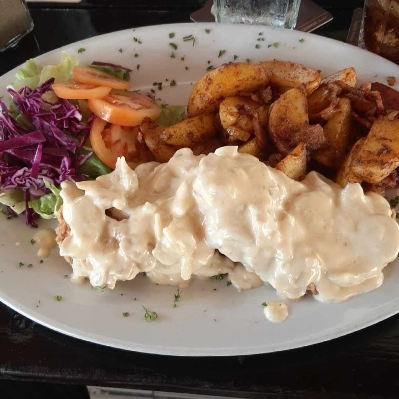 jagerschnitzel de cerdo