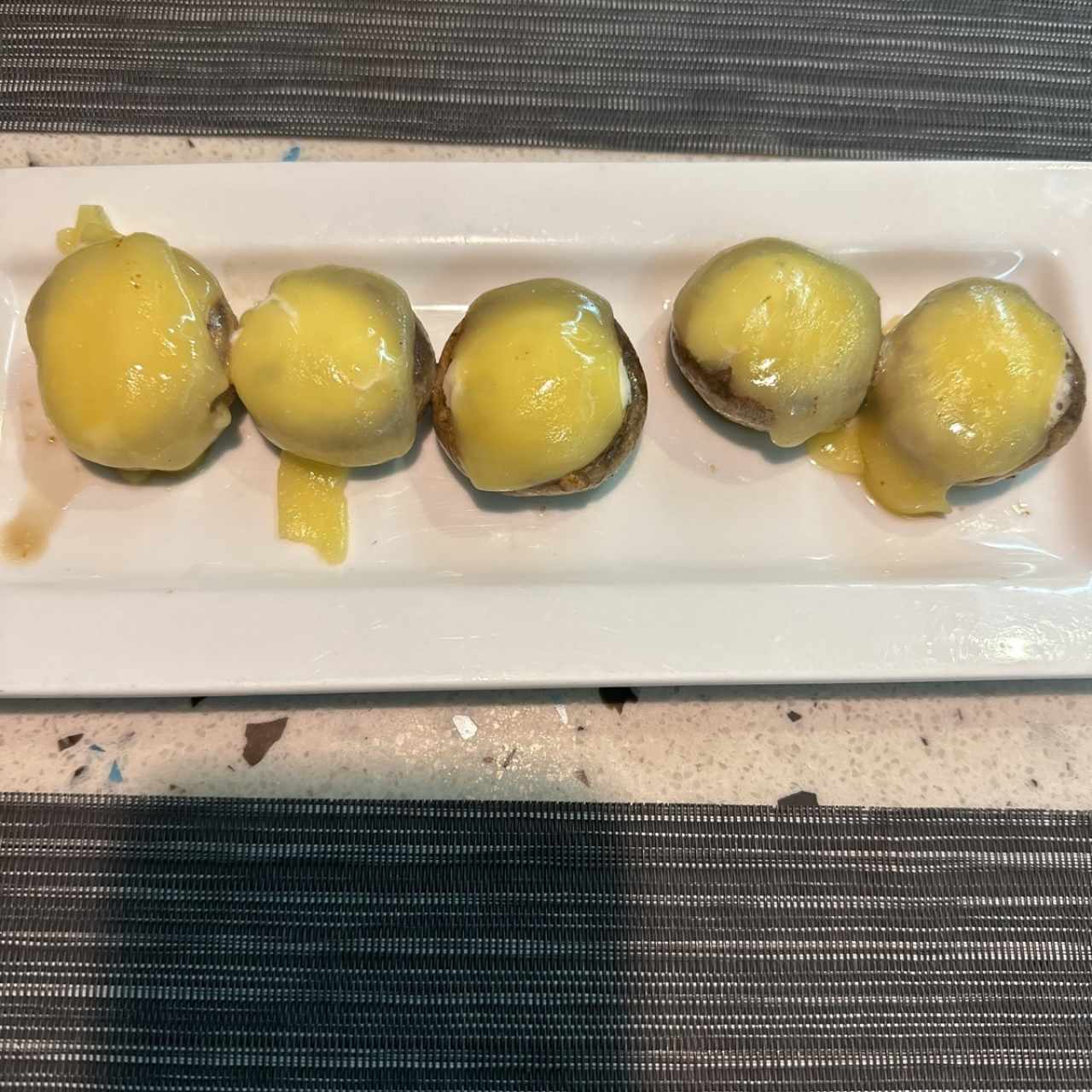 Hongos gratinados 