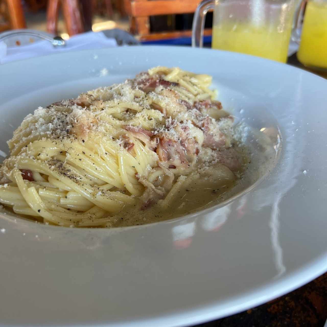 Spaghetti carbonara 