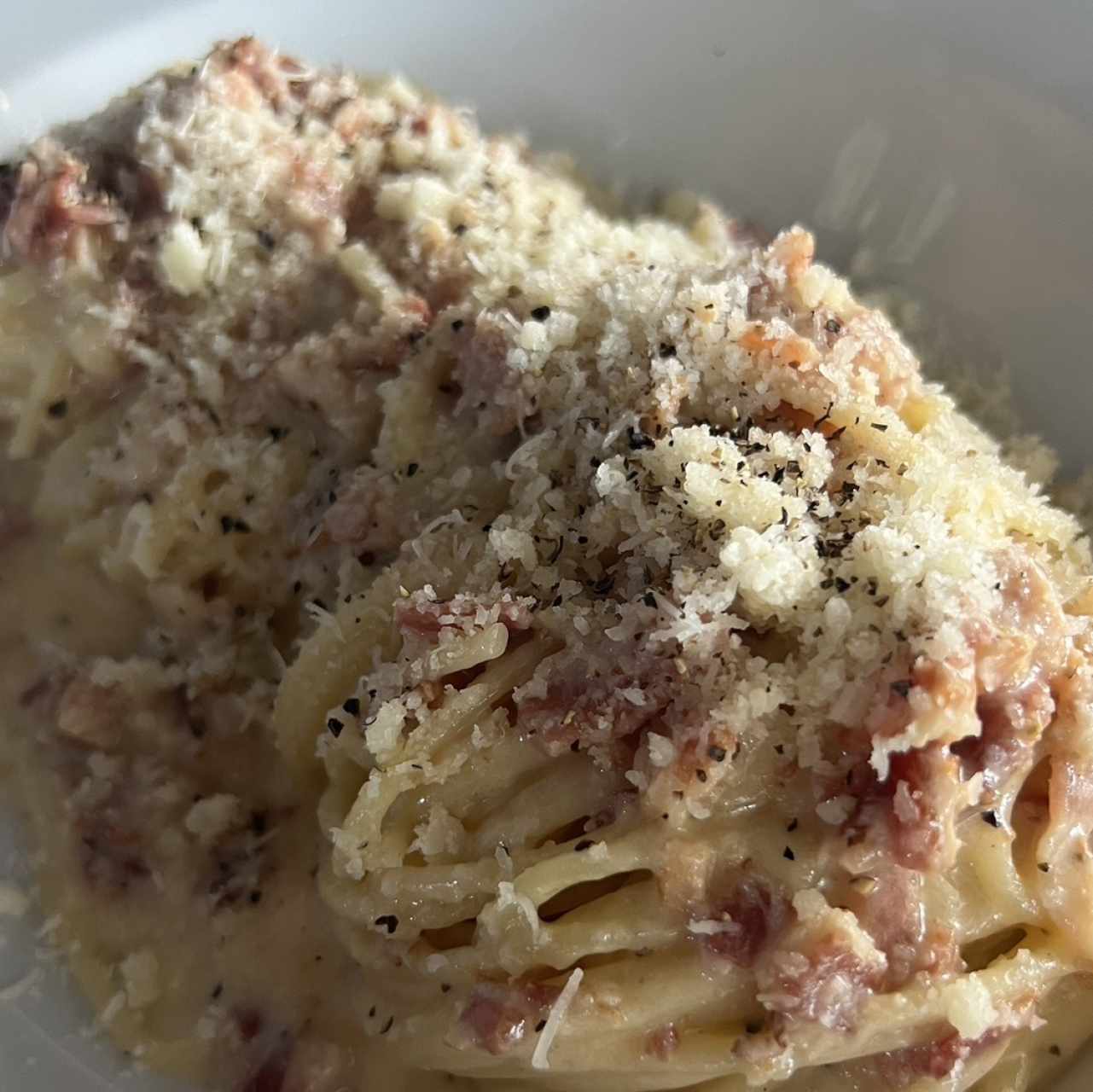 Pasta carbonara