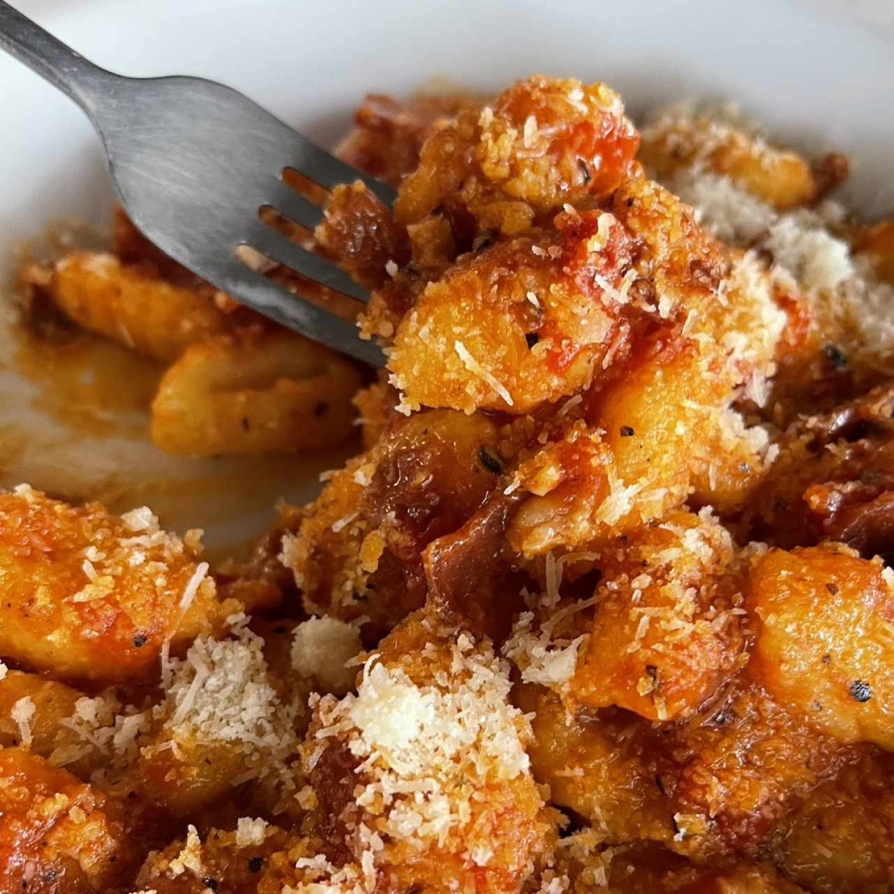 Gnochi amatricciana