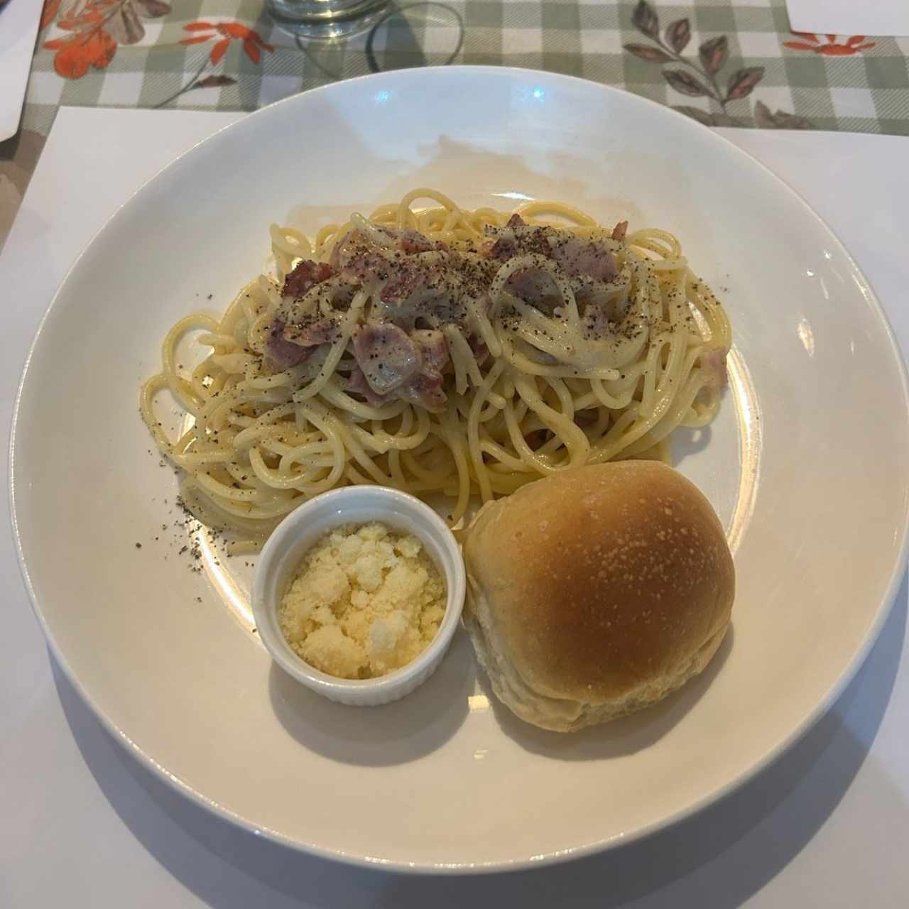 Spaguetti a la Carbonara