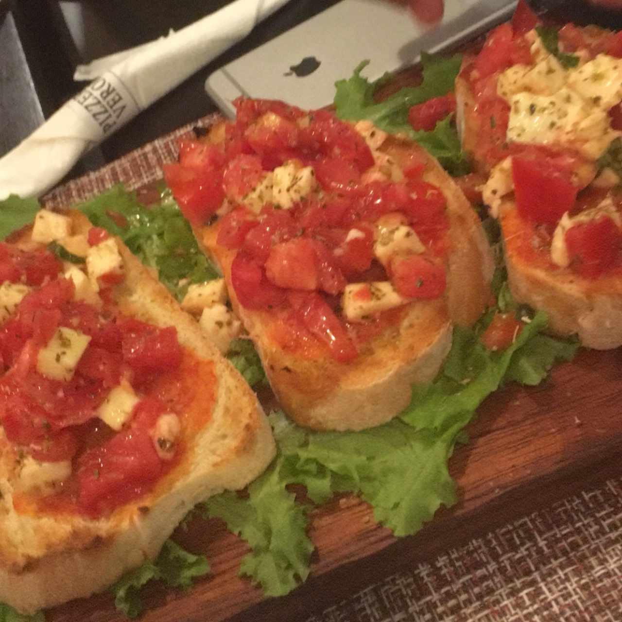 bruschettas