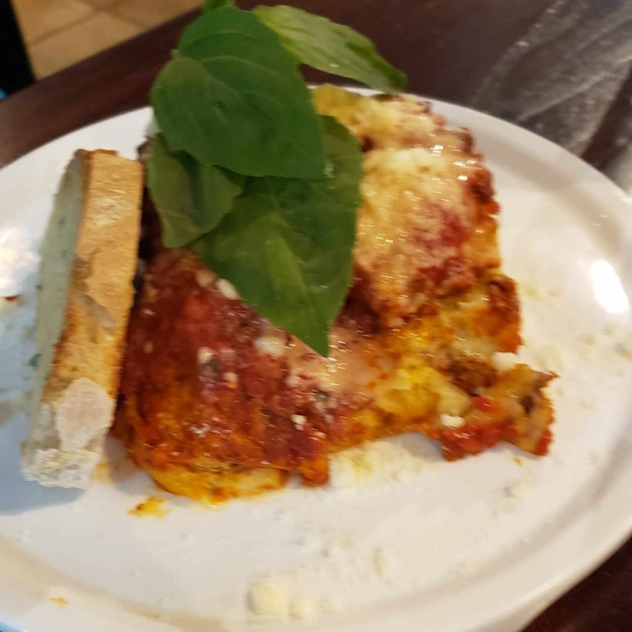 Lasagna de carne