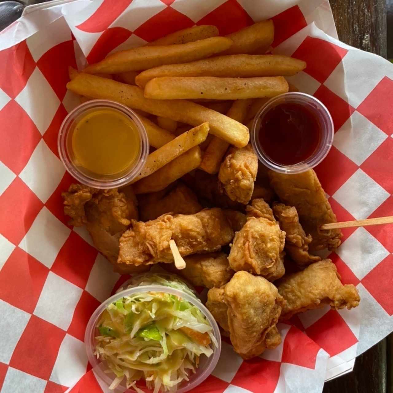 deditos de pescado con papitas