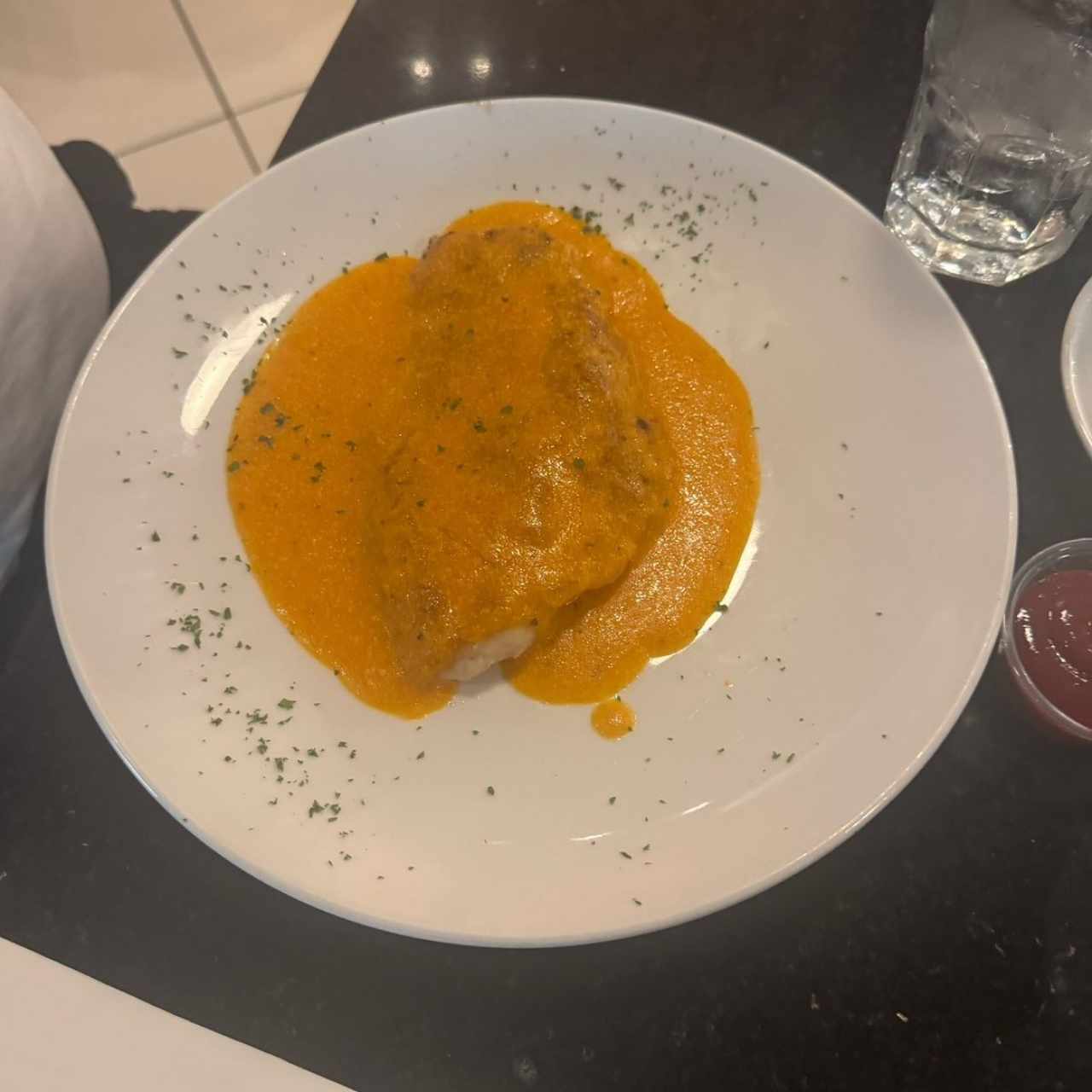 Filete Corvina al Ajillo