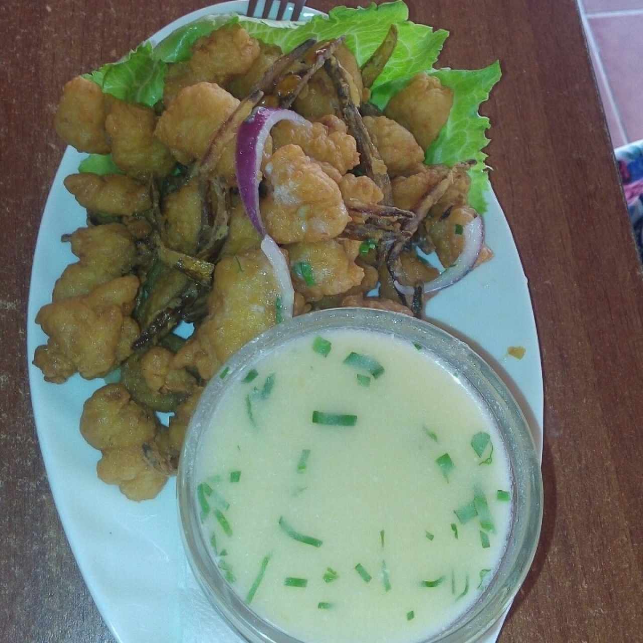 Ceviche frito