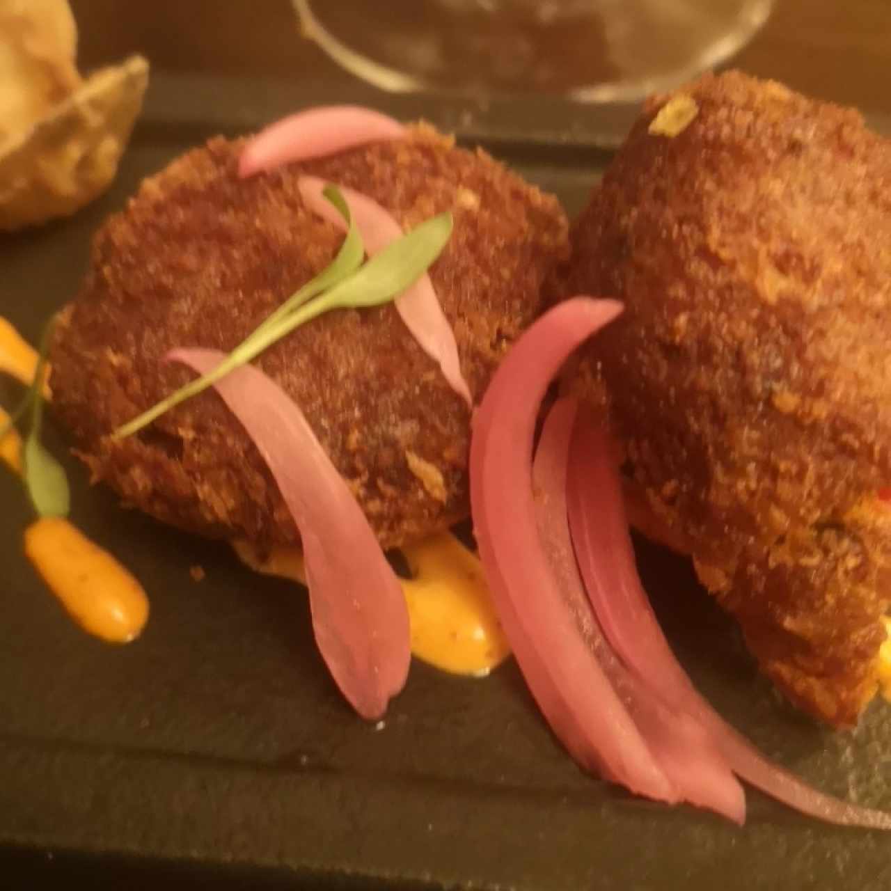 Croquetas de chorizo tableño deliciosas 