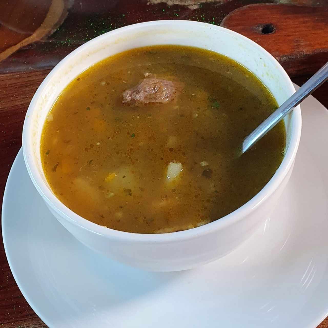 sopa de costilla