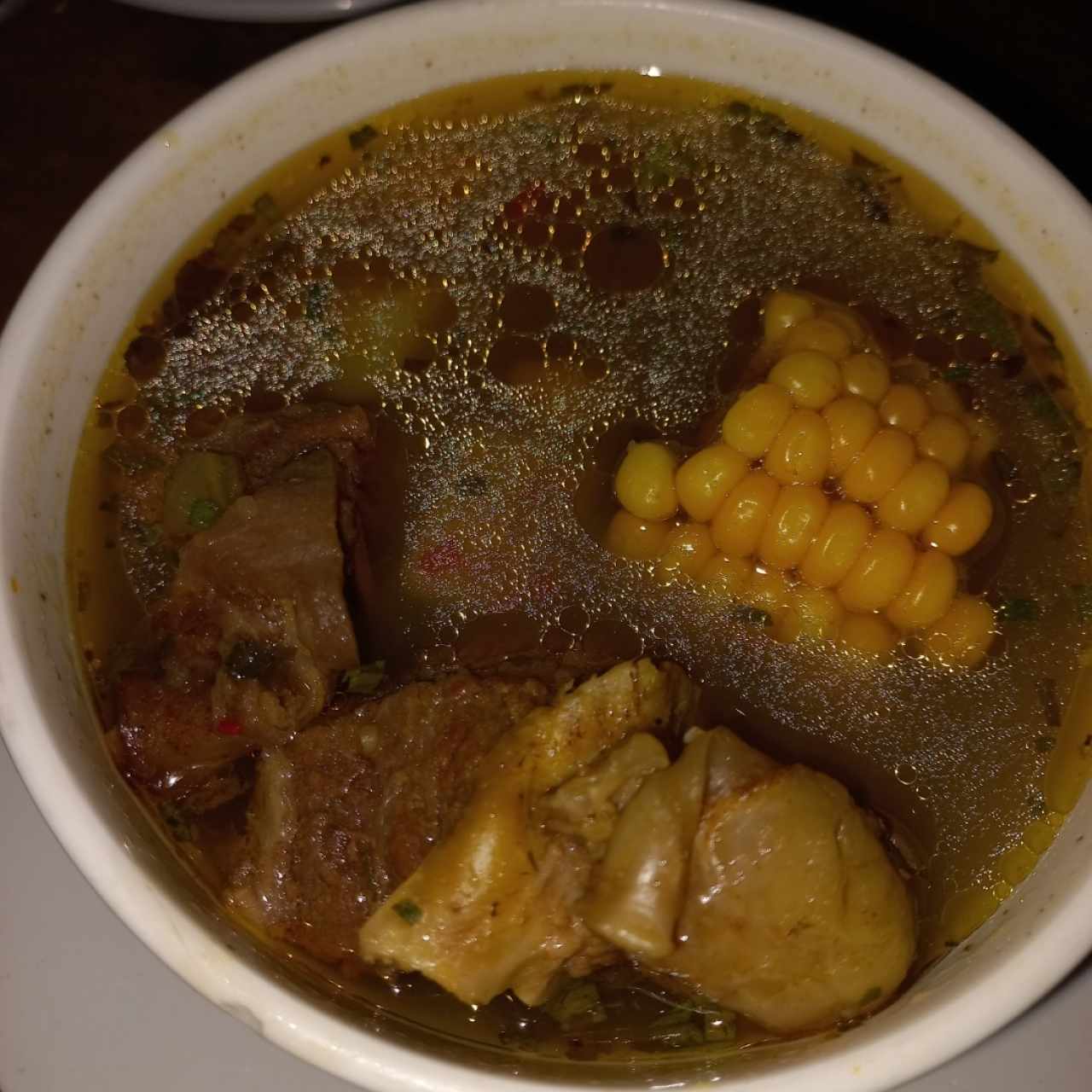 Sopa de costilla