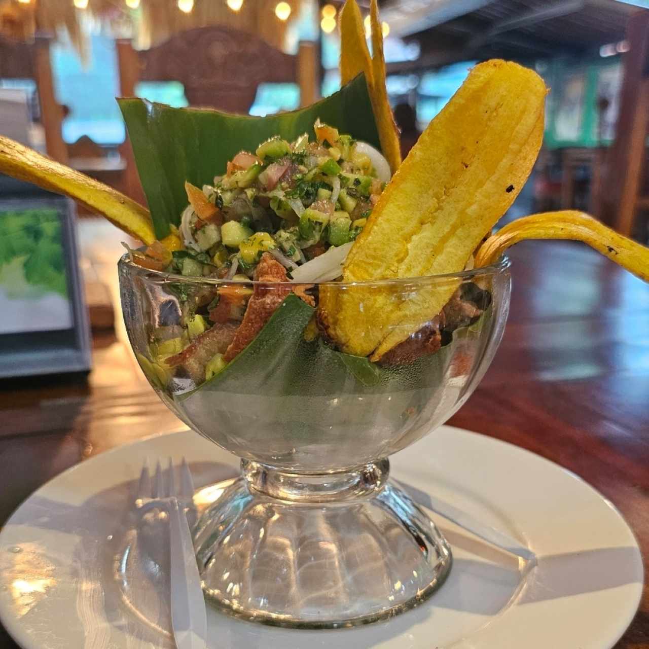 Ceviche de chicharron