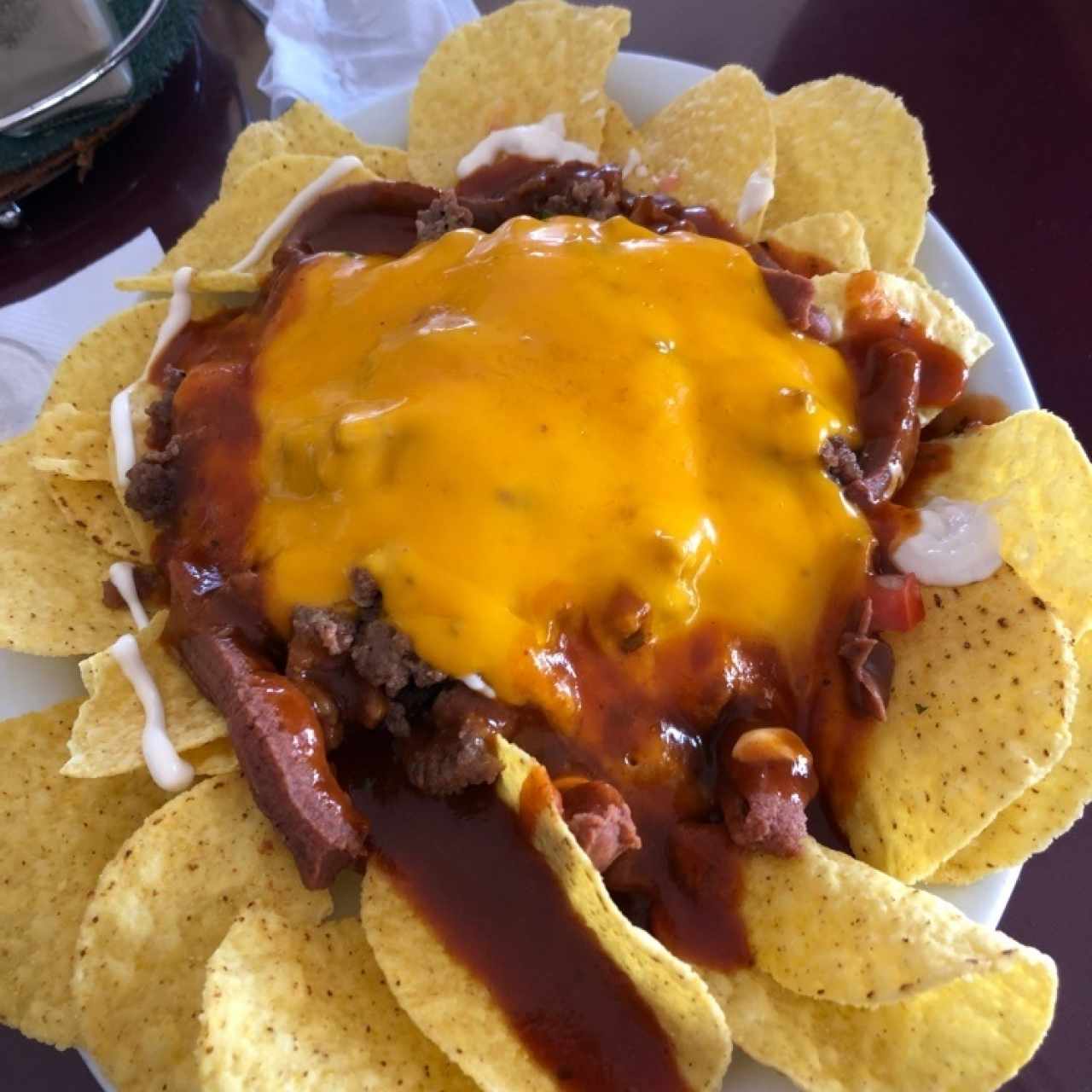 Nachos de carne