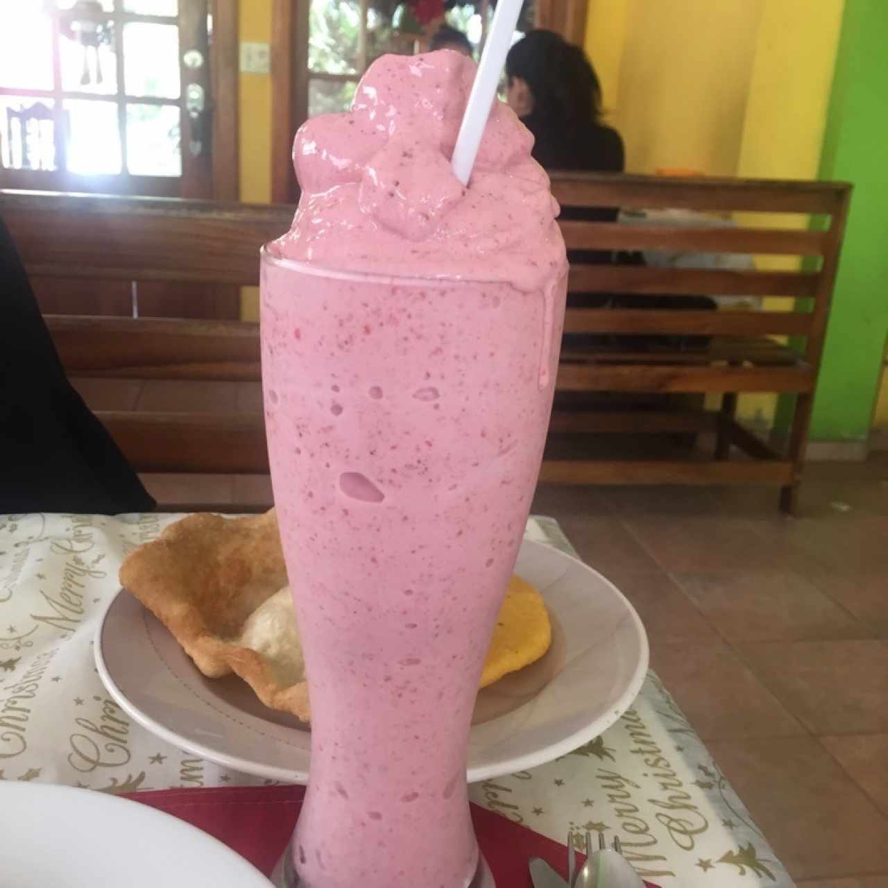 batido de fresa 