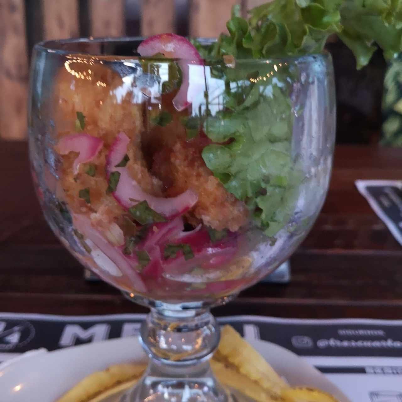 Ceviche frito