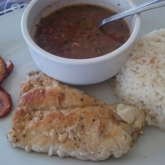 Filete de pescado a la plancha