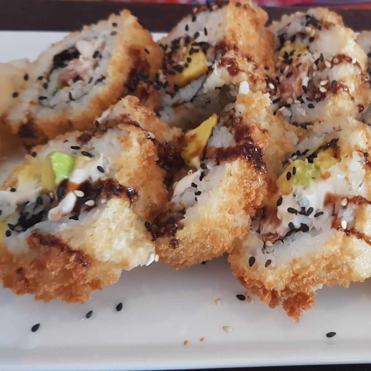 Philadelphia Roll Crunchy.