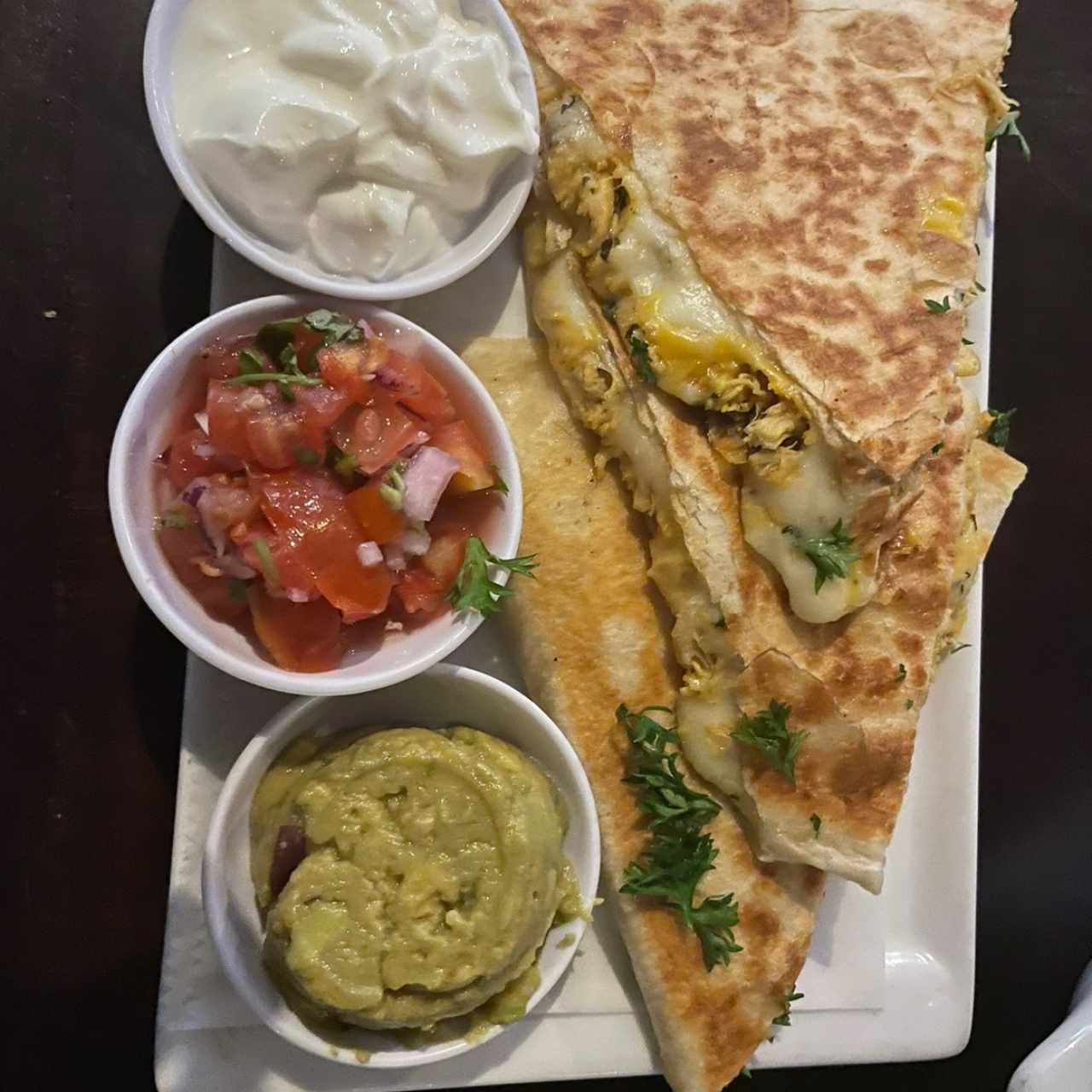 Quesadillas de pollo