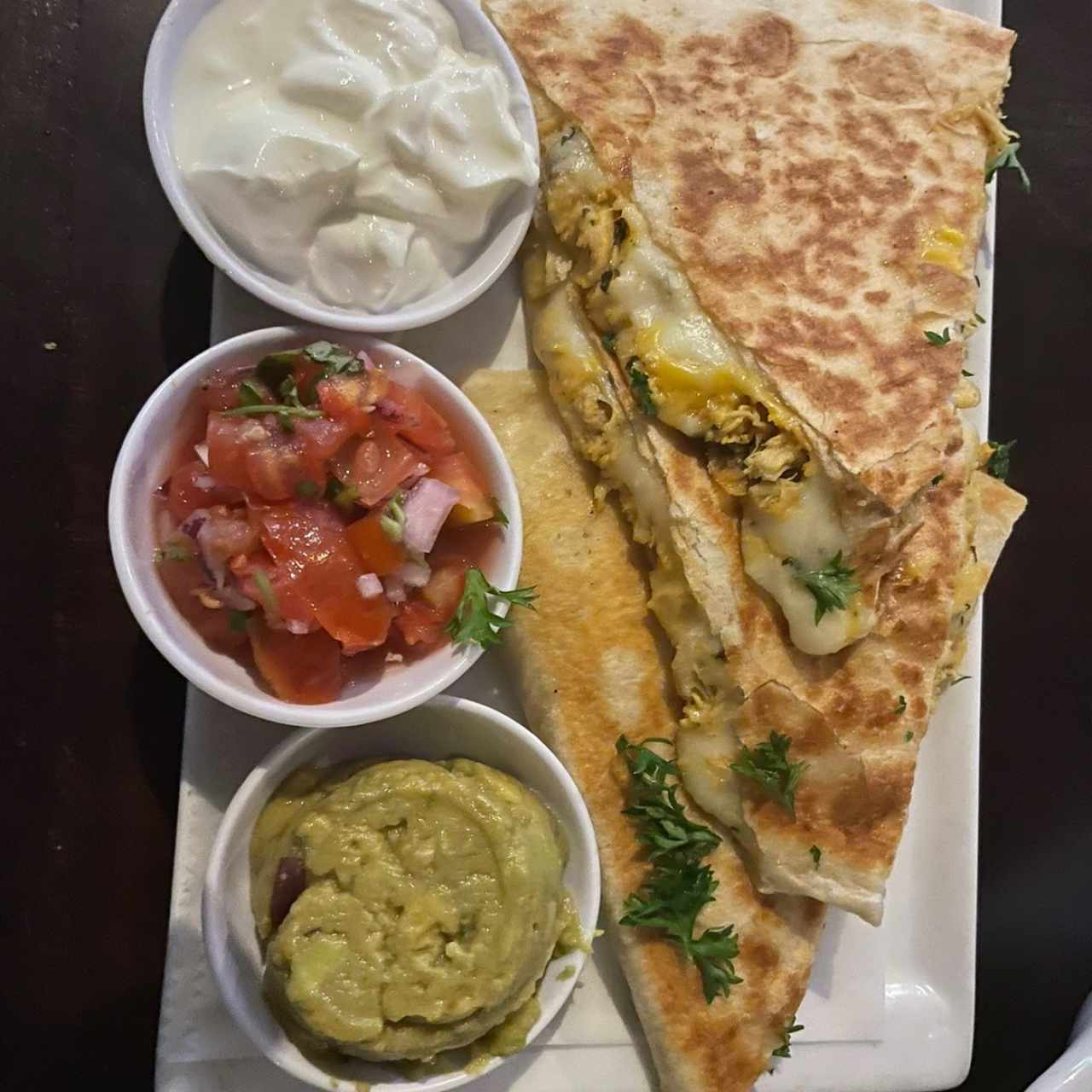 Quesadillas de pollo