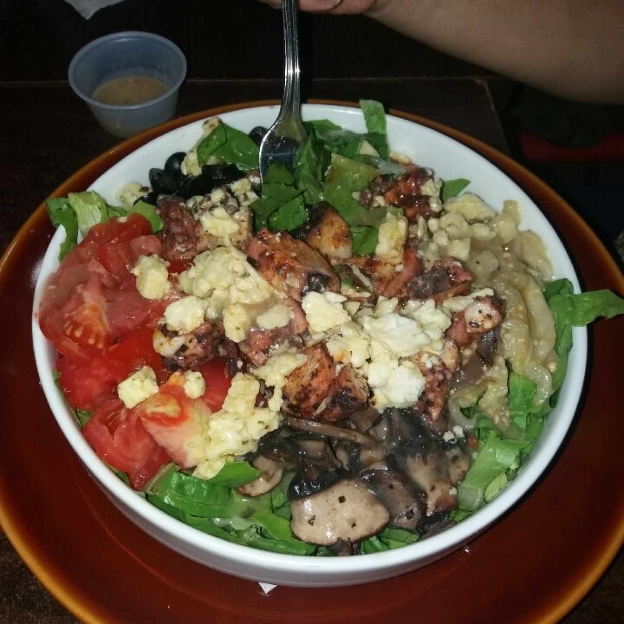 Ensalada con Pulpo