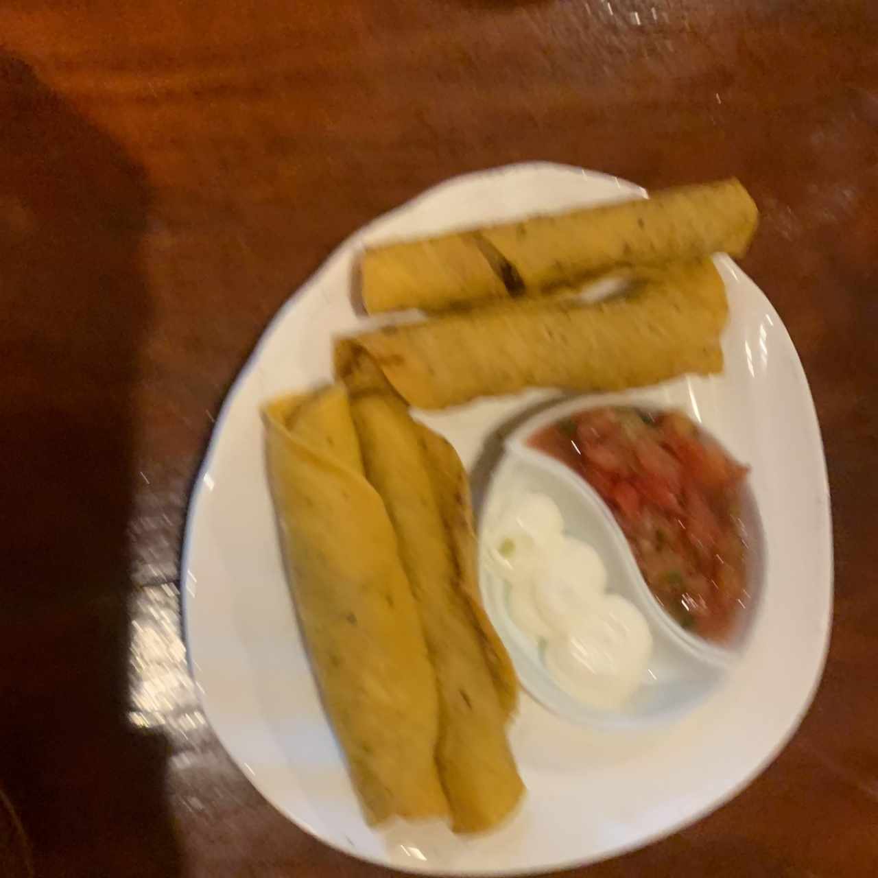 flautas de carne