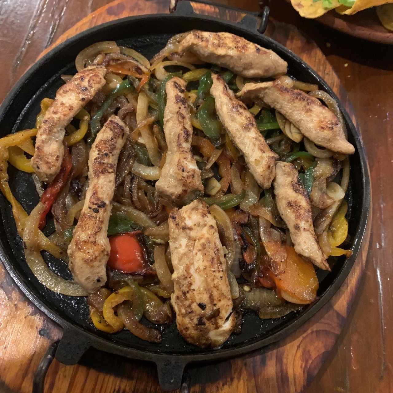 Fajitas de pollo