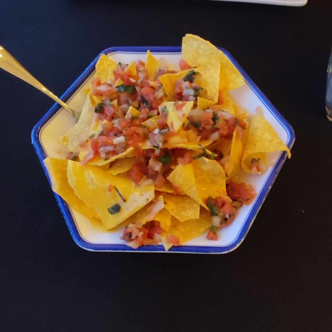 Nachos de vegetales 