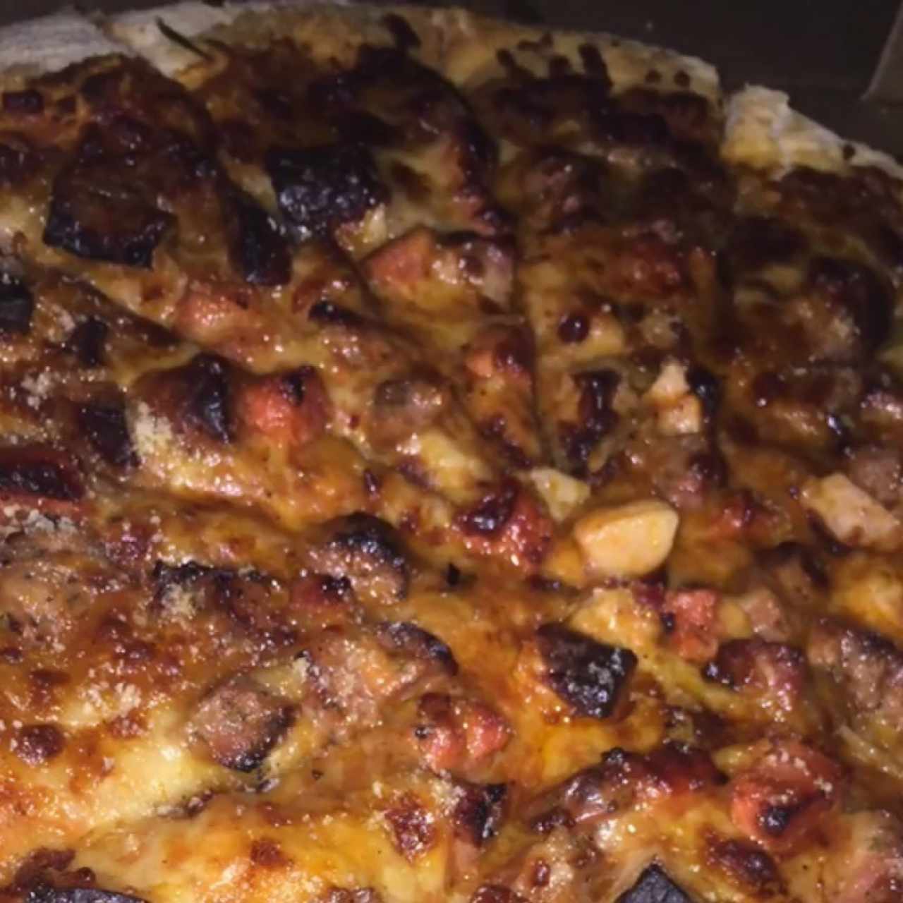 Pizza de Chorizos😍👌🏻👌🏻