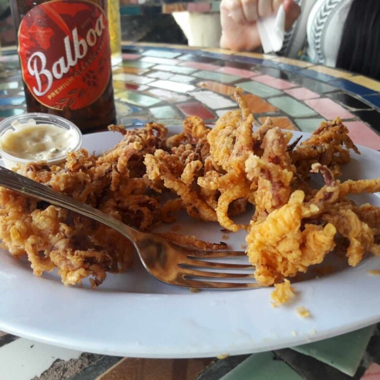 Arañitas empanizadas