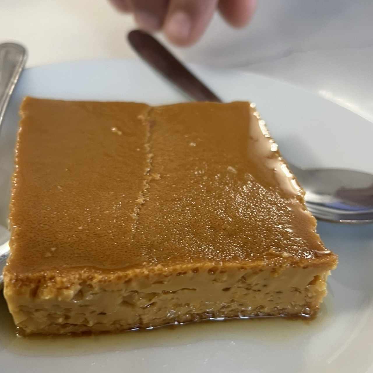 Flan de la casa 