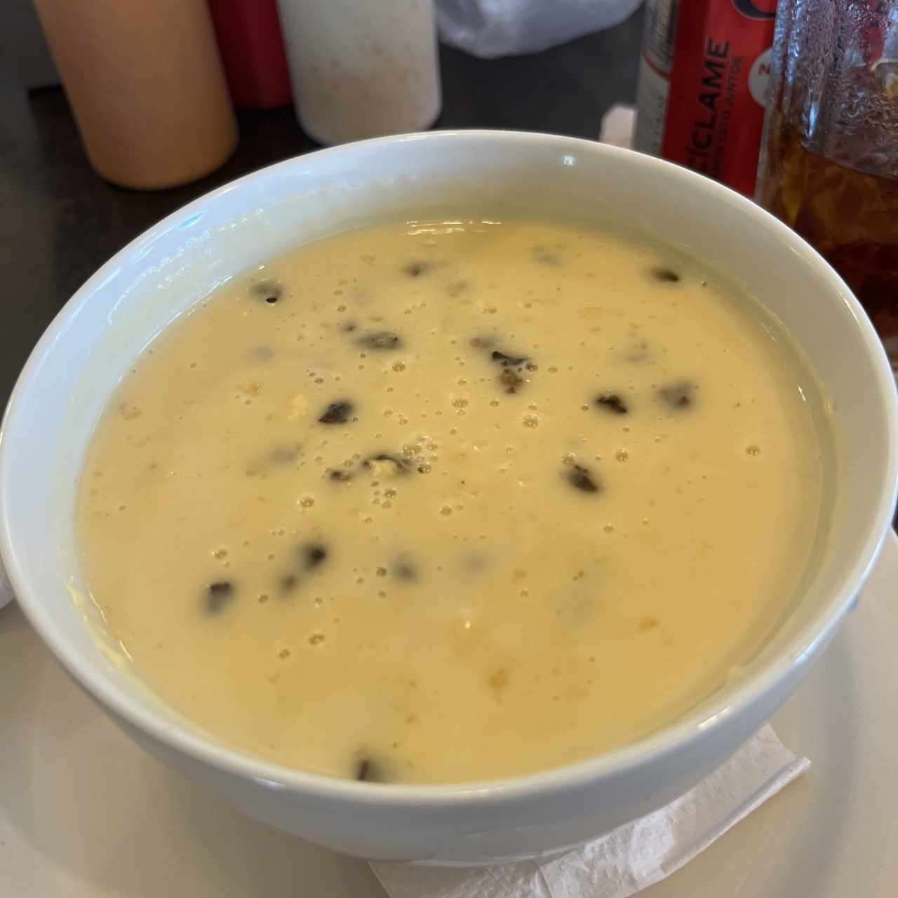 Crema de hongos