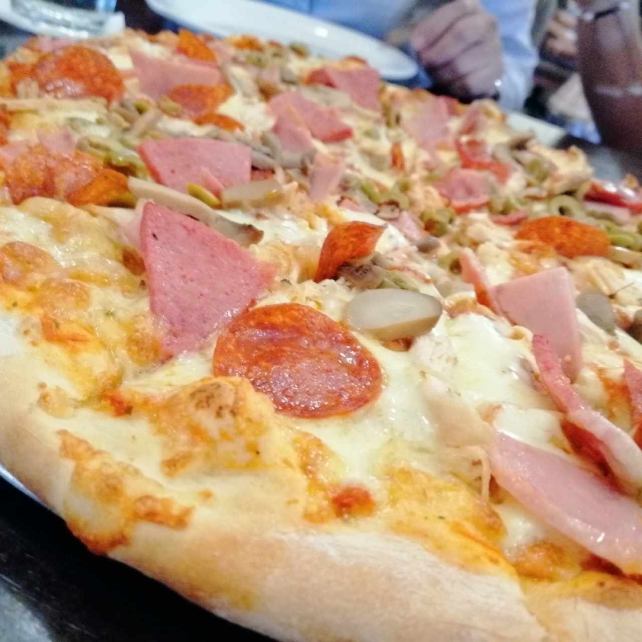 Pizza de pollo 