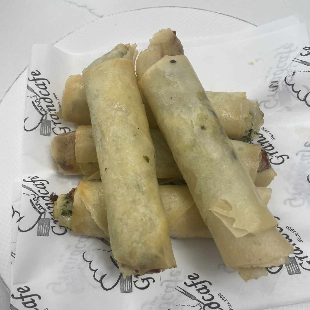 Comida Libanesa - Sanbousek de Queso