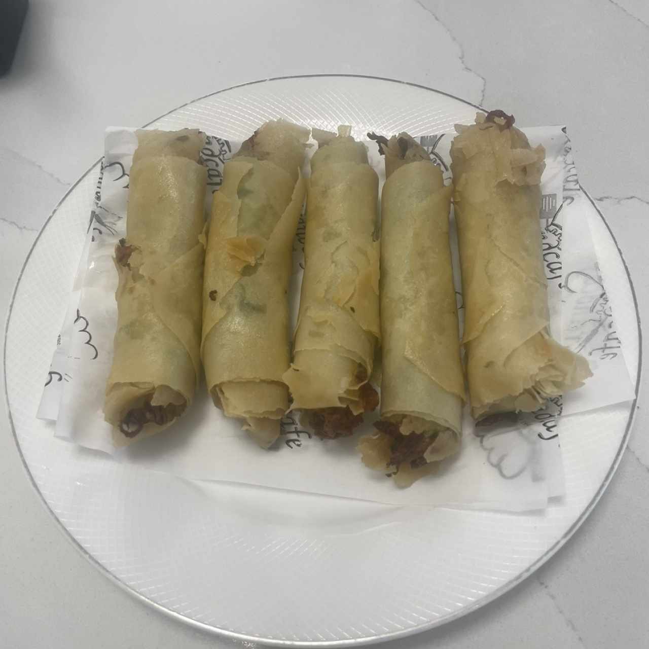 Comida Libanesa - Sanbousek de Queso