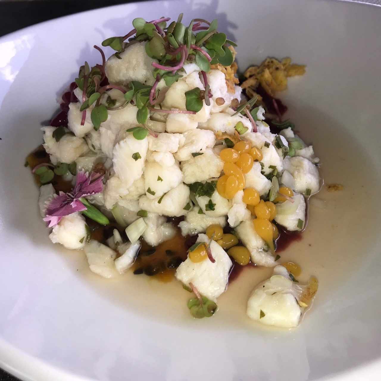 ceviche de pescado