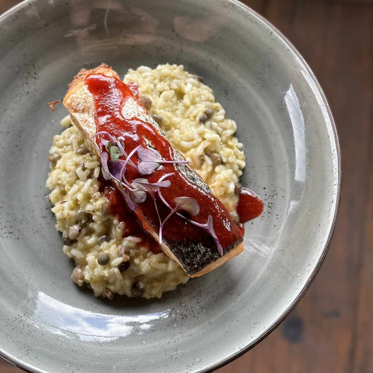 Salmón a la parrilla