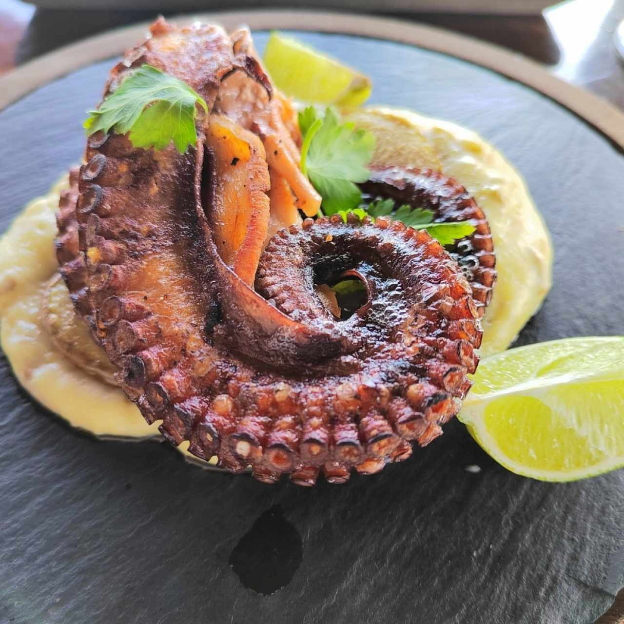 Pulpo al carbón 