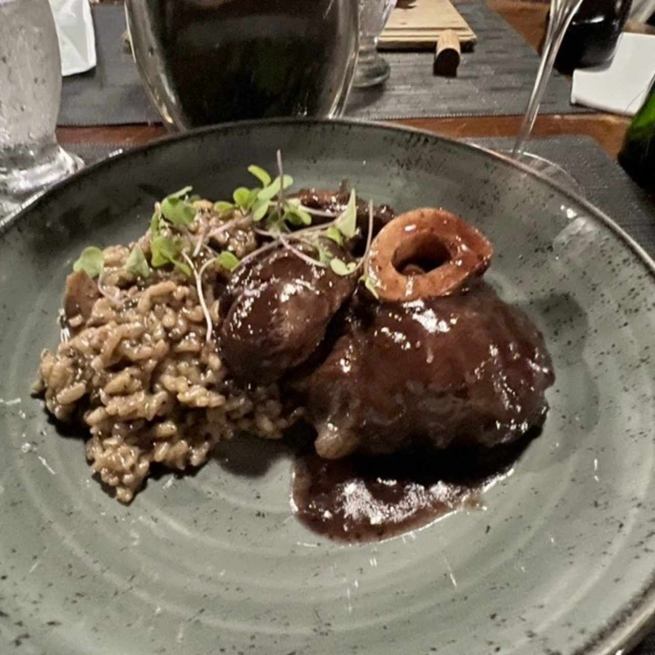 Osobuco con risotto