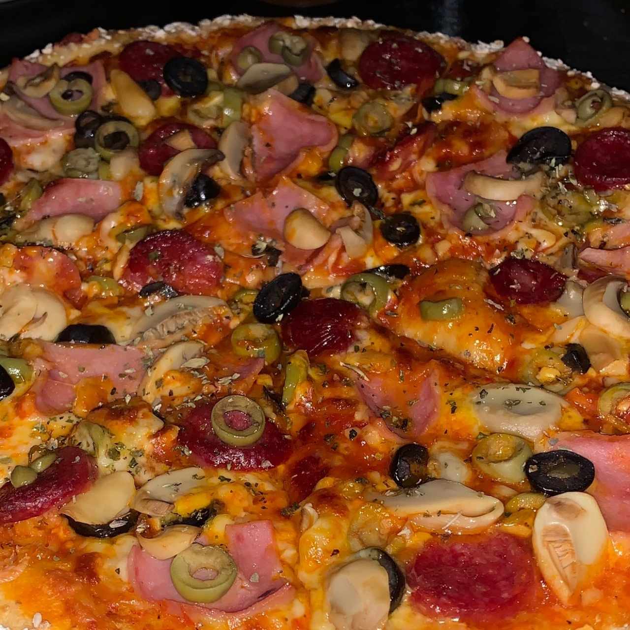 pizza de combinación