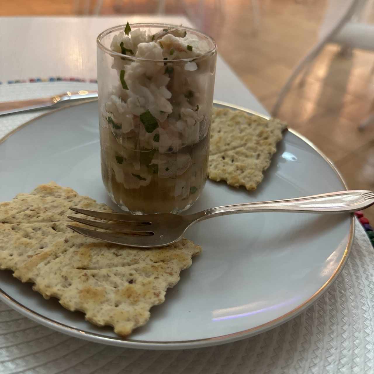 Ceviche de camarón 